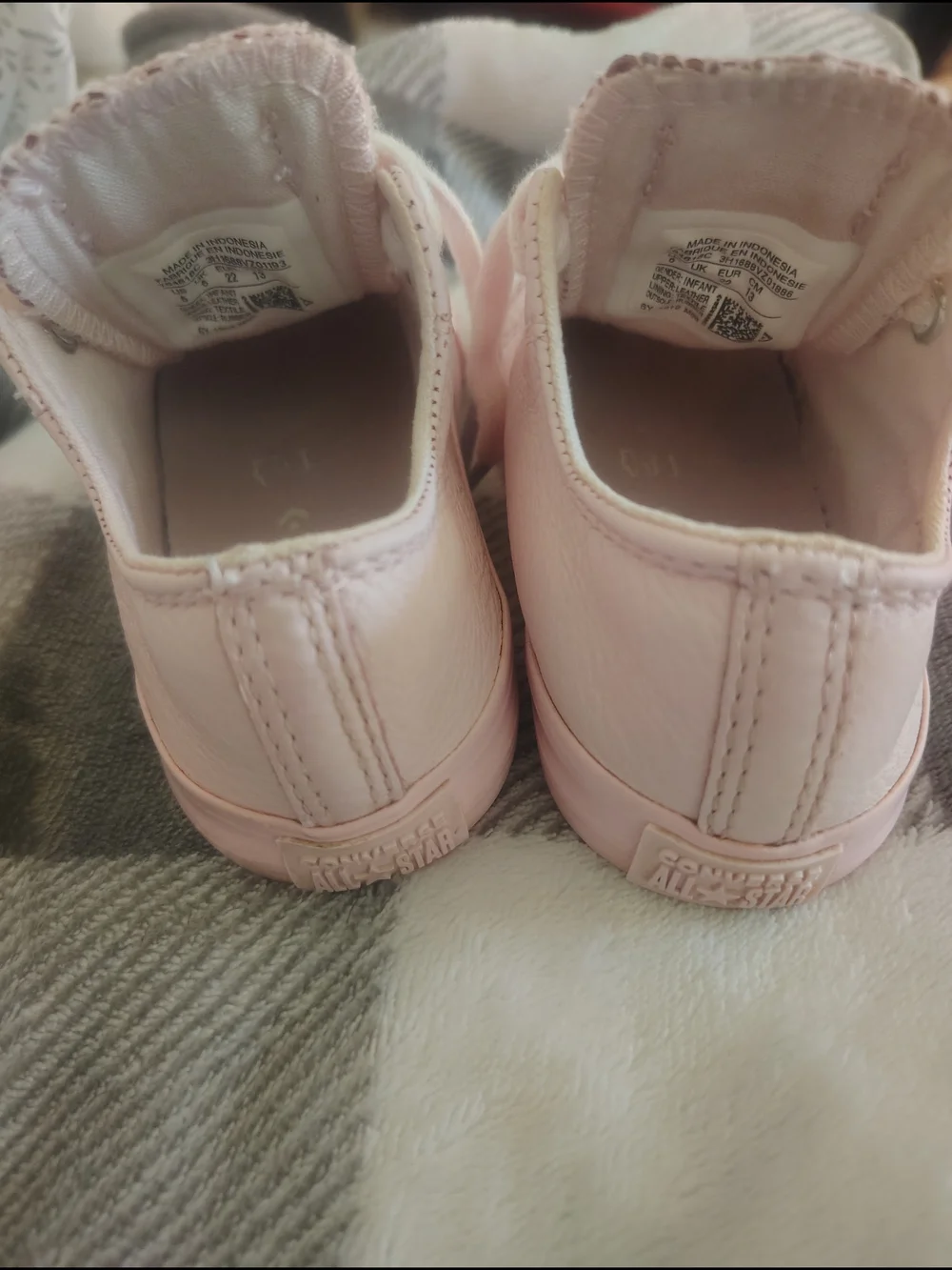 Kids Pink Leather Sneakers – Casual Everyday Shoes